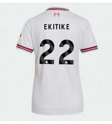 Liverpool Hugo Ekitike #22 Udebanetrøje Dame 2026-27 Kortærmet